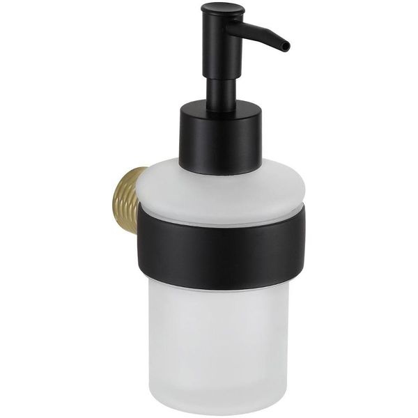 Mexen Base Dispenser Per Sapone, Nero/Oro - 70882388-57-image