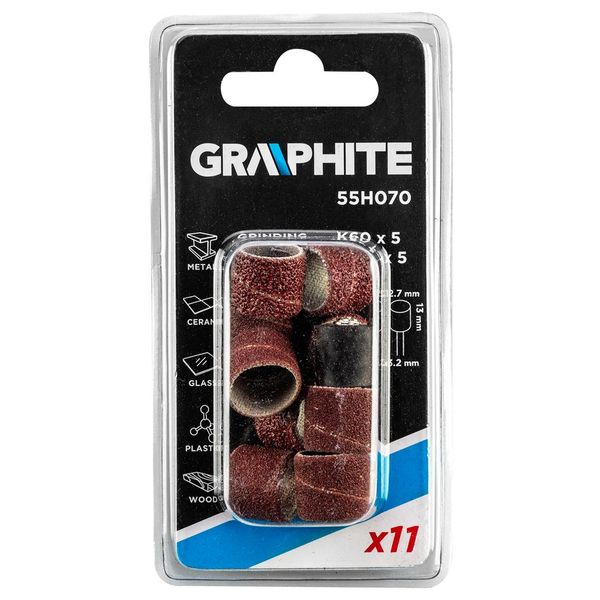 Accessori Per Mini Smerigliatrice Diritta Set Di Mandrini Di Levigatura Da 12,7 Mm 10 Pezzi.-image