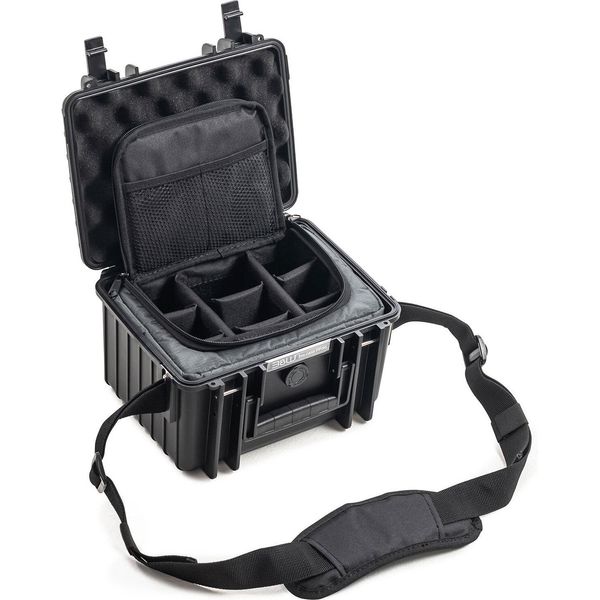 B&W International B&W Outdoor Case Type 2000 Nero Con Borsa Fotografica (PP.66.B.TEX)-image