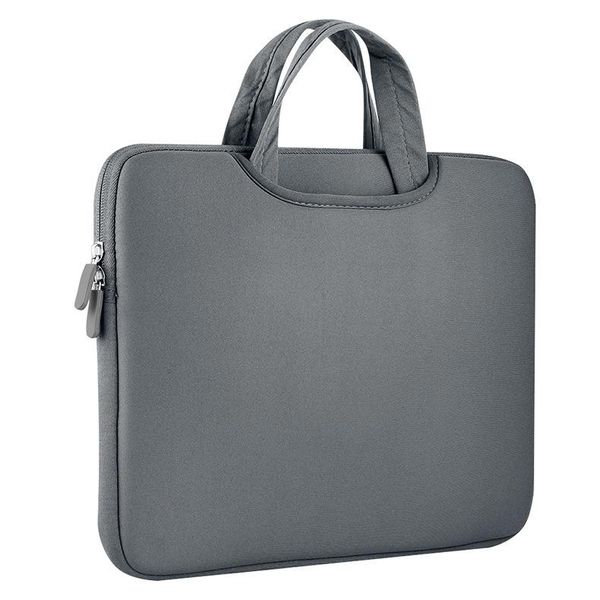 Custodia Universale Borsa Per Laptop 14 Tablet Computer Organizer Grigio-image