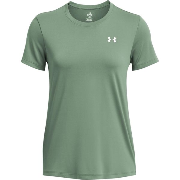 Maglietta Under Armour Tech Solid Ssc A Maniche Corte Verde S Donna Verde S-image