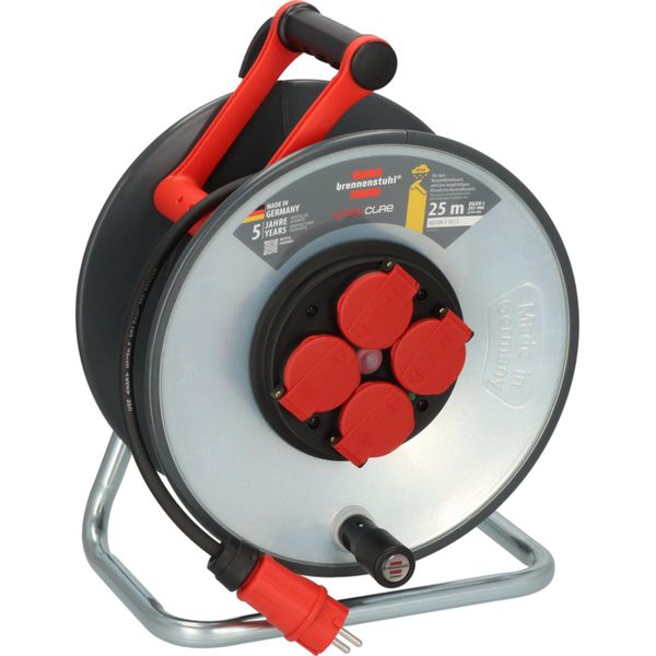 Brennenstuhl Professionalline Avvolgicavo Steelcore Sc 2100 IP44, 25 M H07RN-F 3G1,5 - 9191250110-image