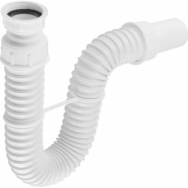 Accessori Bruckner - Sifone Per Lavabo Flexy 1 1/4, Scarico 40 Mm, Bianco 151.123.0-image