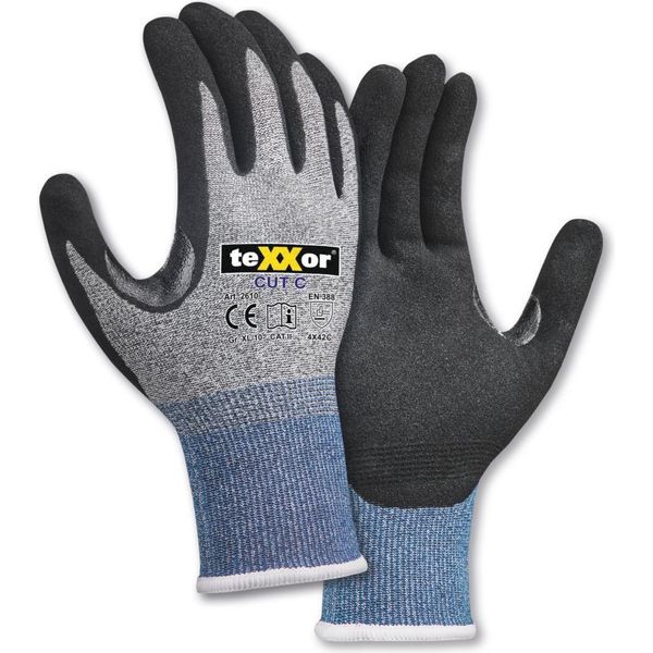 Texxor® Black Cut® C 11 Guanti A Maglia Per La Protezione Dal Taglio-image
