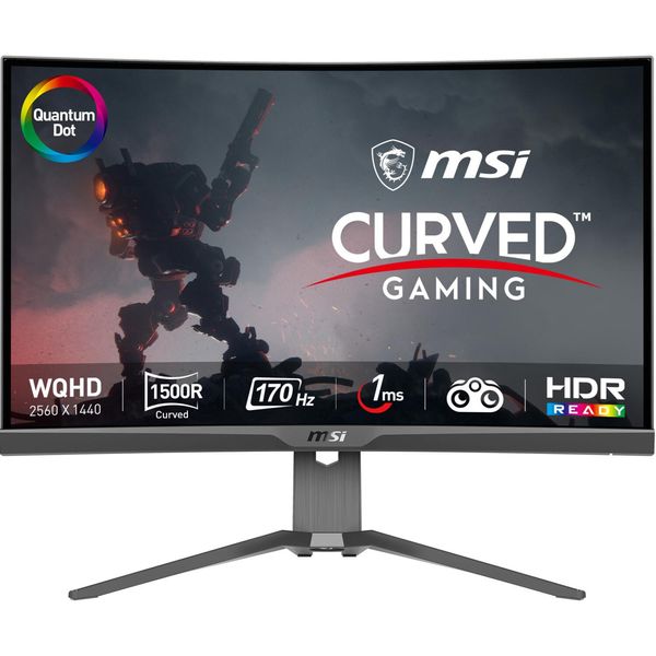 Msi Mag 275CQRF Qd Monitor Pc 27 Pollici 2560 X 1440 Pixel Wide Quad Hd Nero-image