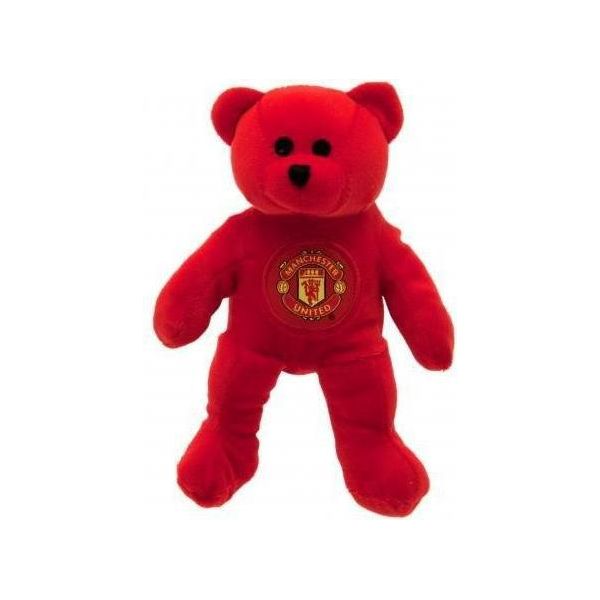 Manchester United Fc - Orso Con Stemma Ufficiale BS1570 (Taglia Unica) (Rosso)-image