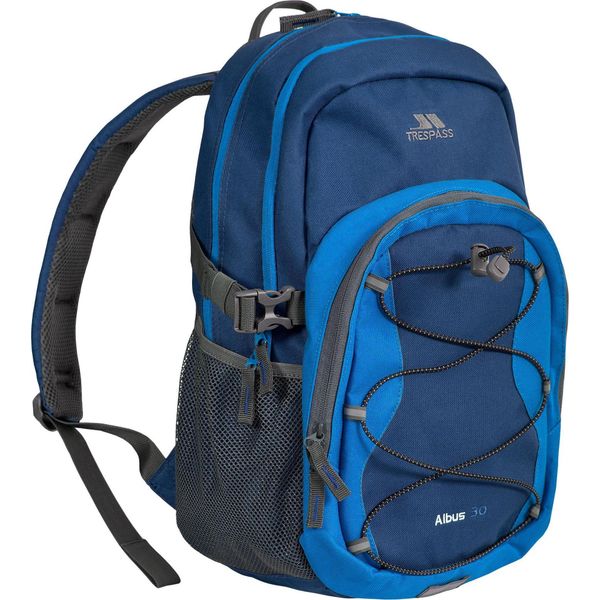 Trespass Albus 30 Litri Zaino Per Il Tempo Libero TP2936 (Taglia Unica) (Navy/Blu Luminoso)-image
