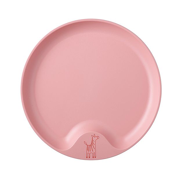 Mepal Piatto Per Bambini Ø 17,6 Cm Piatto In Plastica Piatto Per La Cena Rosa Bpa Free-image