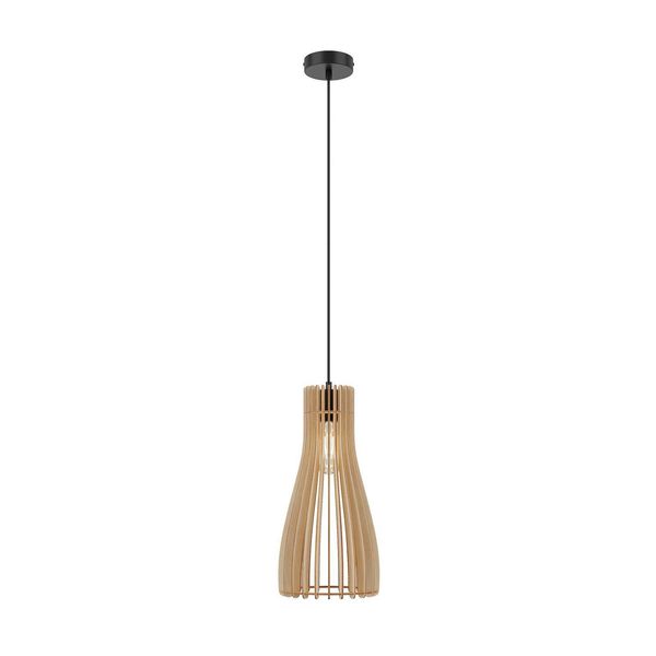 Lampada A Sospensione Envostar Furn, Compensato Di Betulla, 1Fl-image