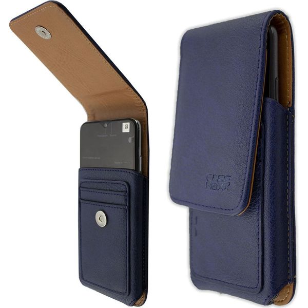 Caseroxx Custodia Flip Per Gigaset GS290 In Blu-image