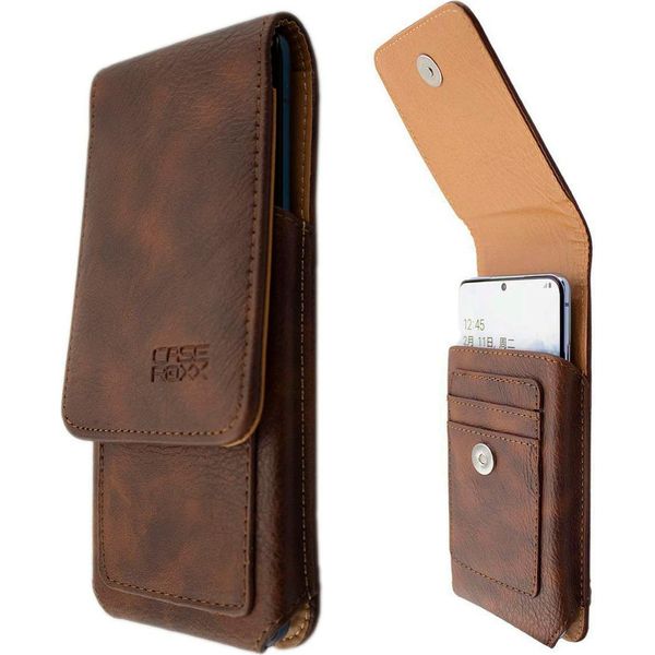 Custodia Da Esterno Per Motorola Moto E22 / E22S / E22I Marrone-image