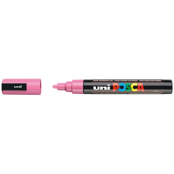 Marcatore A Pigmenti Uni-Ball Posca (PC-5M), Rosa-image