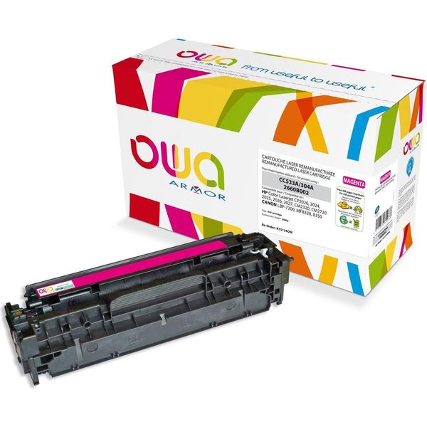 Owa Armor Toner Magenta 2800 Stran Canon (CRG-718M) / Hp (CC533A)-image