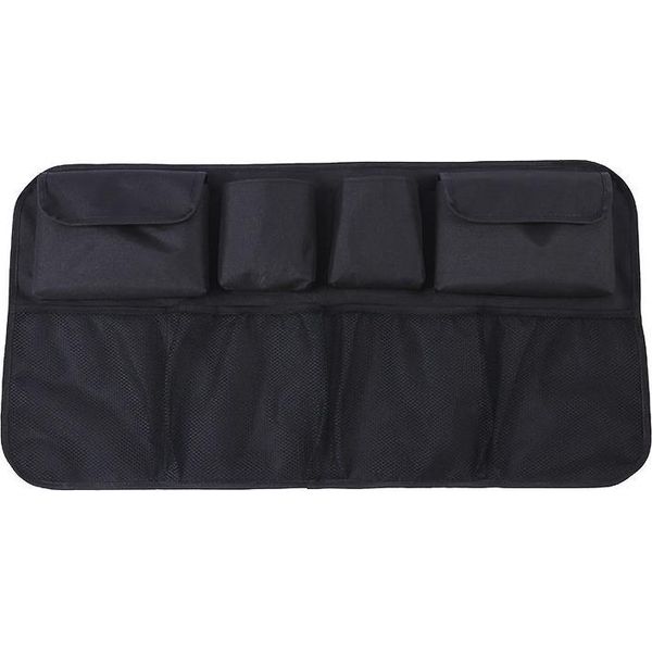 Organizzatore Per Schienale Del Sedile Posteriore Dell'auto Per Portapacchi Nero-image