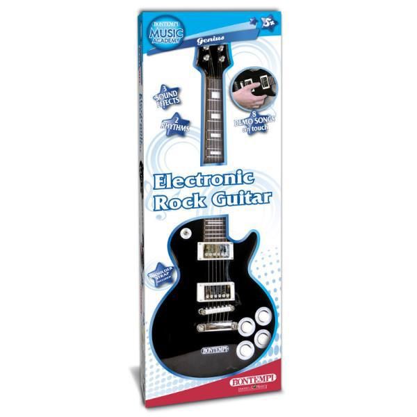 Bontempi Chitarra Elettronica Wireless Modello Gibson Con Testata-image