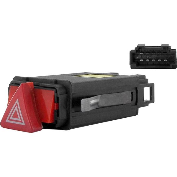 Interruttore Lampeggiatori Di Emergenza Vemo V10-73-0173 Per Audi A4 Berlina (8D2, B5) A4 Avant (8D5, B5) A6 Berlina (4B2, C5)-image