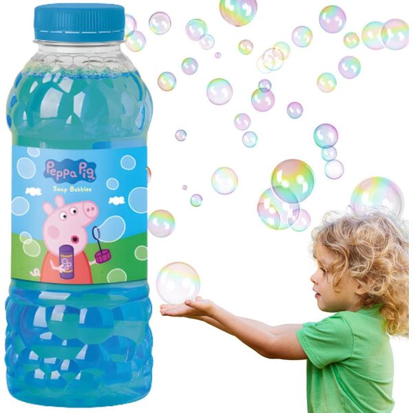Macchina Per Bolle Di Peppa Pig Per Bambini 450 Ml 200177-image
