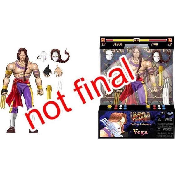 Ultra Street Fighter Ii: The Final Challengers Actionfigur 1/12 Vega 15 Cm-image