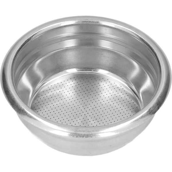 58 Mm 2 Tazze Cesto Filtro Caffè Ciotola Contenitore Portafiltro In Acciaio Inox Per Macchina Semiautomatica-image