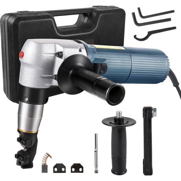 Cesoie Elettriche Per Lamiere 4Mm 625W Cesoie Per Lamiere 1000Rpm Cesoie Per Lamiere, Materiali Ondulati, Tubi, Profili Complessi, Acciaio Inox, Rame, Alluminio, Plastica-image