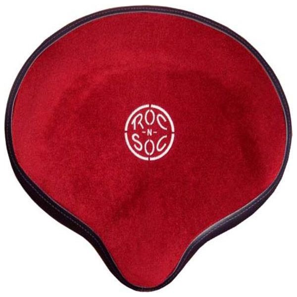 Sgabello Per Tamburo Roc-N-Soc Sella Rossa Con Schienale-image