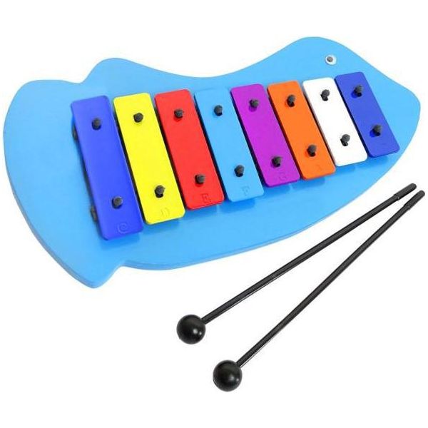 Glockenspiel Keepdrum Fish Con Libretto Musicale-image