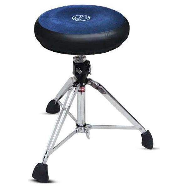 Roc-N-Soc Sedile Rotondo Blu Con Schienale-image