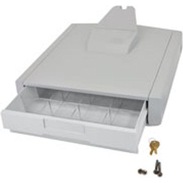 Ergotron 97-863 Carrello Multimediale Accessori Grigio, Cassetto Bianco-image