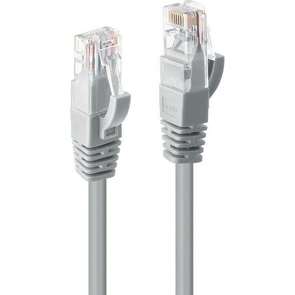 Lindy 48006 Cat6 U/Utp Kabel, Grau, 7.50M-image