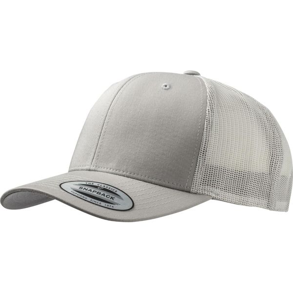 Yupoong Flexfit Retro Trucker Kappe RW5391 (Taglia Unica) (Silber)-image