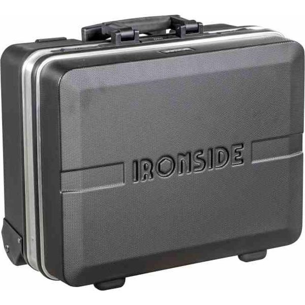 Ironside 100-605 Valigia Portautensili Professionale In Abs 36L, Con Funzione Trolley, Grigio/Nero/Argento-image