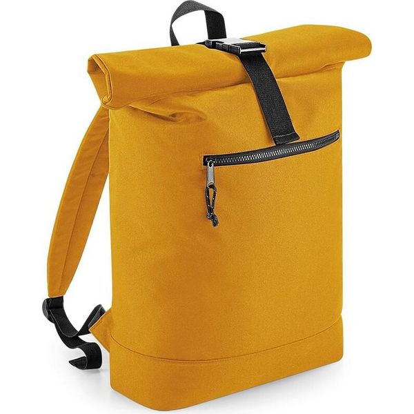 Bagbase Zaino Unisex Recycle Roll-Top PC4045 (Taglia Unica) (Colore Senape)-image