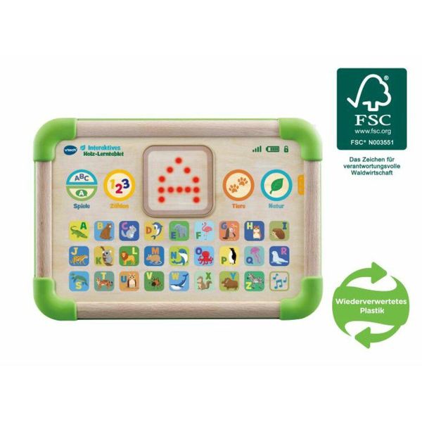 Vtech Vtech 80-613504 Tavoletta Didattica Interattiva In Legno 80-613504-image