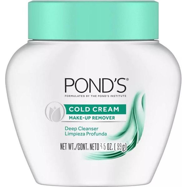 Pond's Cold Cream Make-Up Remover - 99 Ml - Detersione Delicata - Cura Della Pelle - Per La Rimozione Del Trucco Quotidiano-image