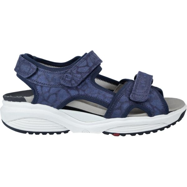 Xsensible Nikiti Sandalo Da Donna, Comodo, Pelle/Tessuto, Blu, Plantare Estraibile - Sandalo Da Donna, Comodo / Plantare Estraibile, Blu, Pelle/Tessuto-image