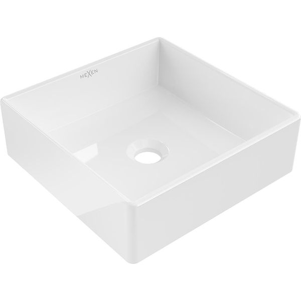 Mexen Goya Lavabo Da Appoggio 35 X 35 Cm, Bianco - 22183500-image