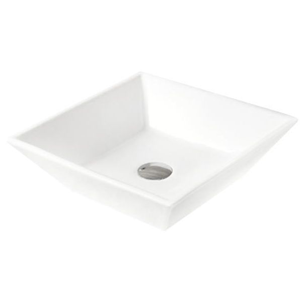 Mexen Pola Lavabo Da Appoggio 41 X 41 Cm, Bianco - 22224100-image