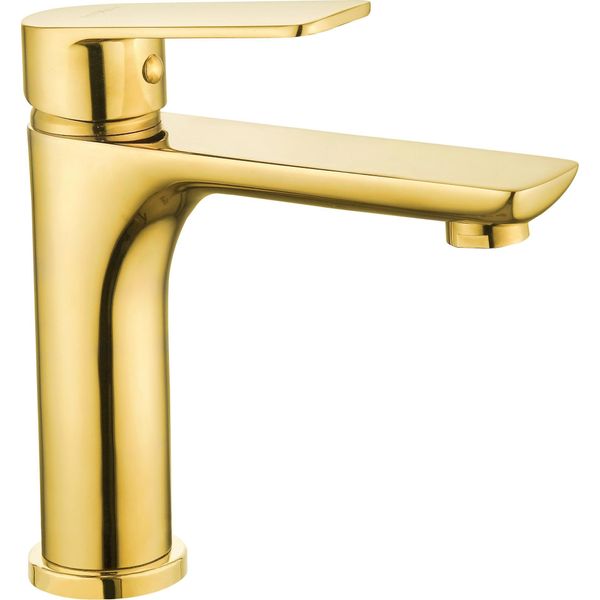 Mexen Alfa Rubinetto Lavabo, Dorato - 745700-50-image