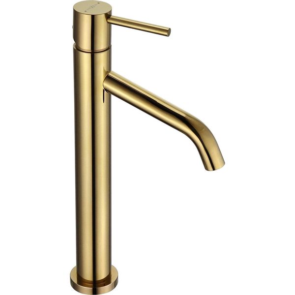 Mexen Rumba Rubinetto Alto Per Lavabo, Oro - 73510-50-image