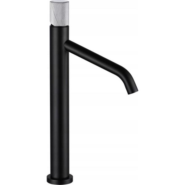 Mexen Rumba One Rubinetto Alto Da Lavabo, Nero/Cromo - 73511-77-image