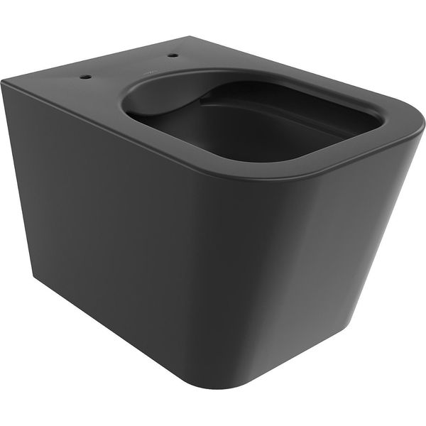 Mexen Teo Wc Rimless, Nero Opaco - 3385XX85-image