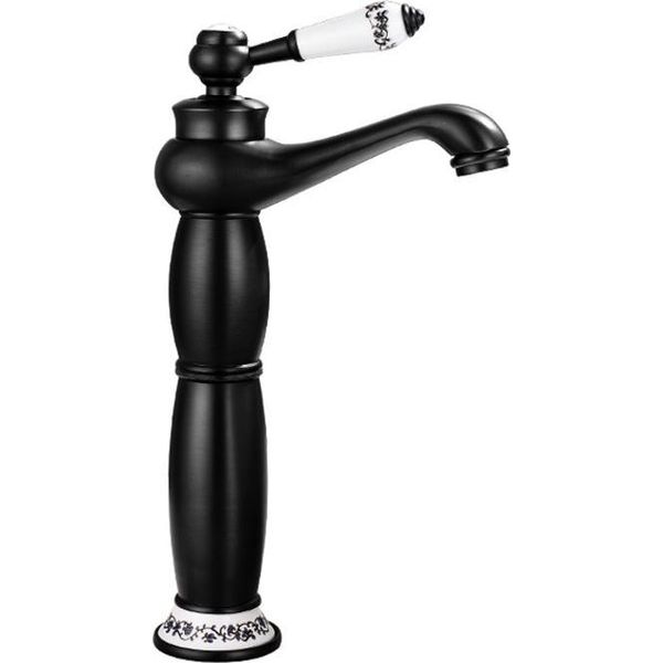 Mexen Draco Rubinetto Lavabo Alto, Nero - 745410-70-image