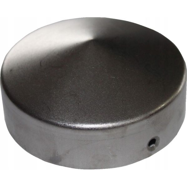 Logistsystem Tappo Rotondo Per Pali Fi 72 Mm | Acciaio | Forma Piramidale | Tappo Di Copertura Per Pali In Legno | 1 Pezzo | Tappo Di Protezione Per Pali Copertura Per Pali-image
