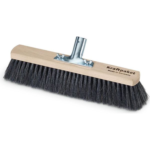 NöLle 238670 NöLle Besenkopf MeisterqualitäT Saalbesen Schwarz Holz 60,0 Cm Breit-image