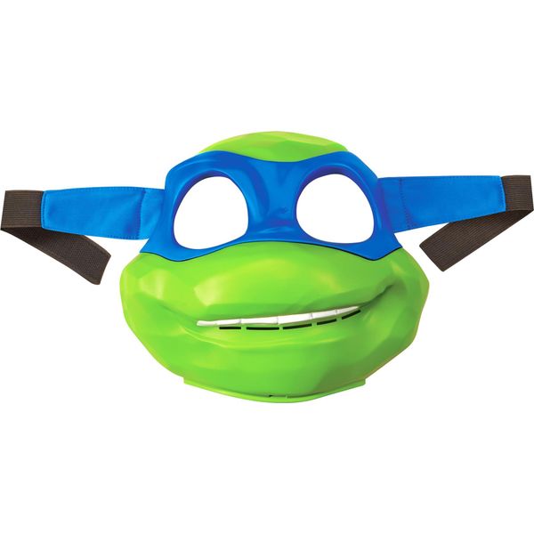 Teenage Mutant Ninja Turtles - Maschera Mezza Faccia '' Leonardo'' - Bambini BN6233 (Taglia Unica) (Verde/Blu)-image