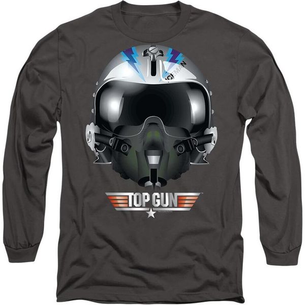 Top Gun - Maglietta "Iceman"" Per Uomo/Donna Unisex TV10922 (M) (Charcoal)"-image