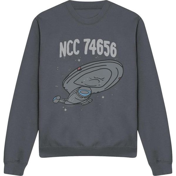 Star Trek - Felpa "Classe Intrepida"" Per Uomo/Donna Unisex TV12151 (Xl) (Nero)"-image