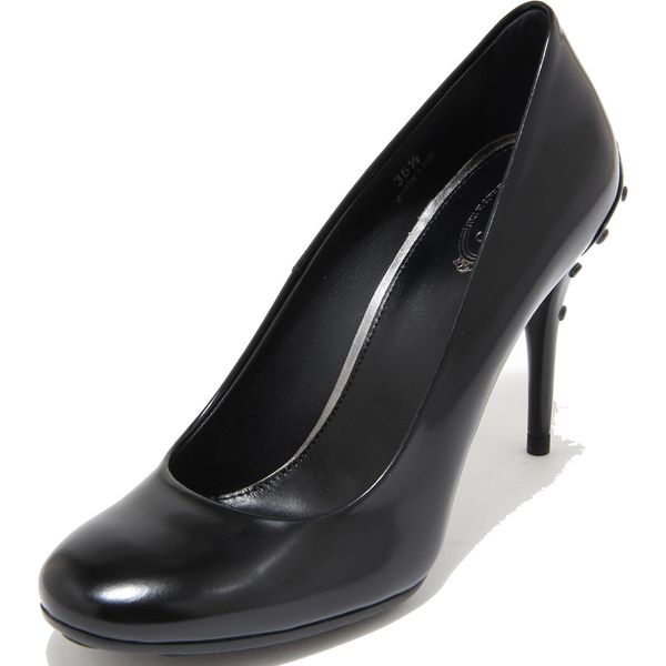80516 Decollete Nero Tod's Gomma T105 Sh Scarpa Donna Shoes Women-image