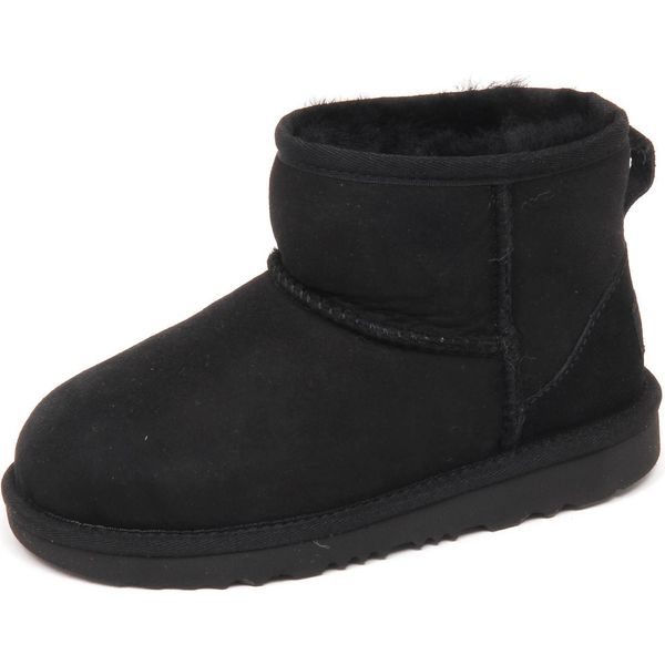 E7952 Stivaletto Bimba Girl Black Ugg K Classic Mini Ii Scarpe Boot Shoe-image