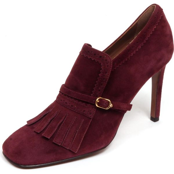 F6296 Decollete Donna Bordeaux L'autre Chose Scarpe Suede Shoe Woman-image
